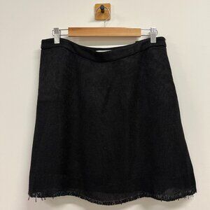 Rare Thakoon early 2000s Black Mesh Skirt